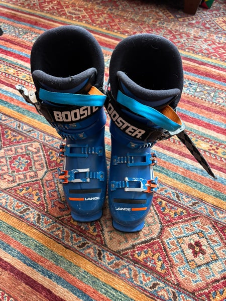 24.5 Unisex Lange RS Racing Ski Boots Soft Flex (Used)