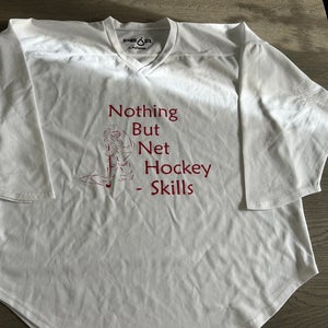 White Large Men's Jersey (Used)