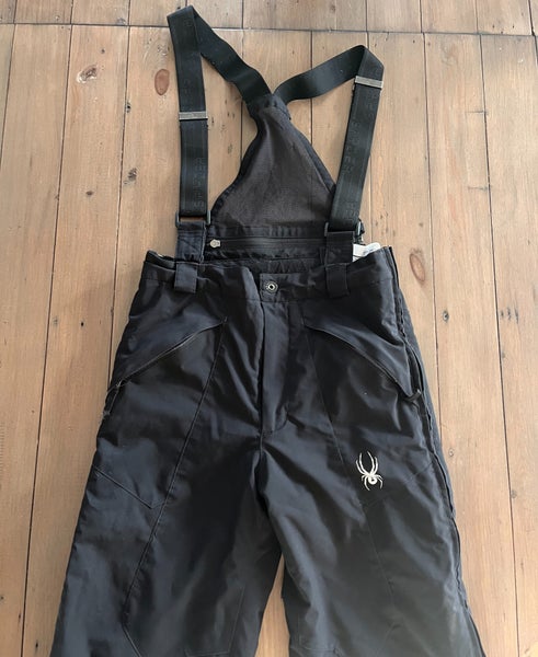 Black Size 16 Kids Unisex Spyder Pants (Used)