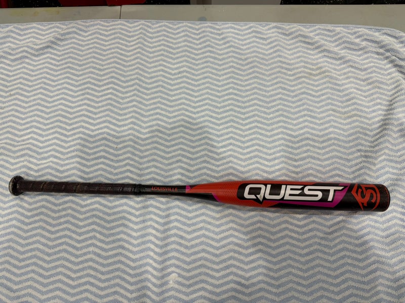 2022 Louisville Slugger Quest Alloy Bat (-12) 18 oz 30" (Used)