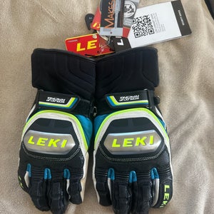 Blue Adult Unisex Leki Gloves (New)
