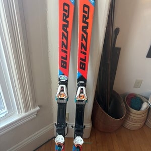 Blizzard  156 cm Racing Skis With Bindings Max Din 12 (Used)