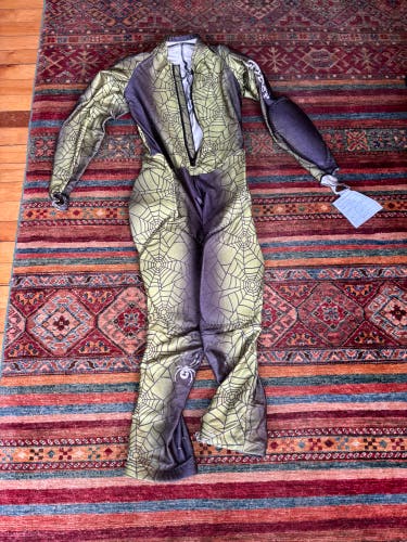 Unisex Small Spyder Padded Racing Ski Suit (Used)
