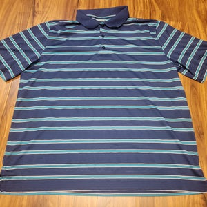 Reebok Golf Striped Polo Shirt, Tag Size 2XLT