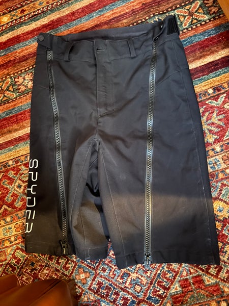 Black Small Kids Unisex Spyder Shorts (New)