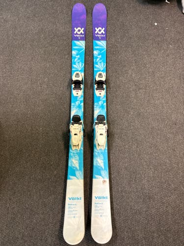 Kid's Volkl Bash w JR 148 cm Skis With Marker 7.0 GW Bindings (Used)