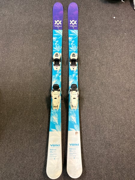 Kid's Volkl Bash w JR 148 cm Skis With Marker 7.0 GW Bindings (Used)
