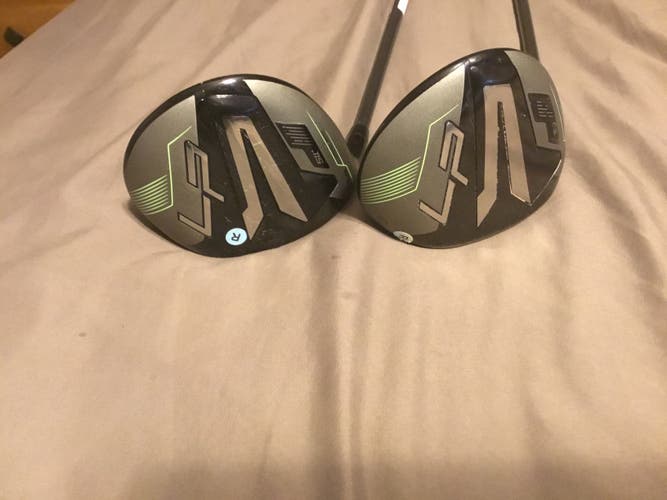 Men's Wilson Launch Pad Left Hand Fairway Wood Regular Flex 3 & 5 Woods (Used)