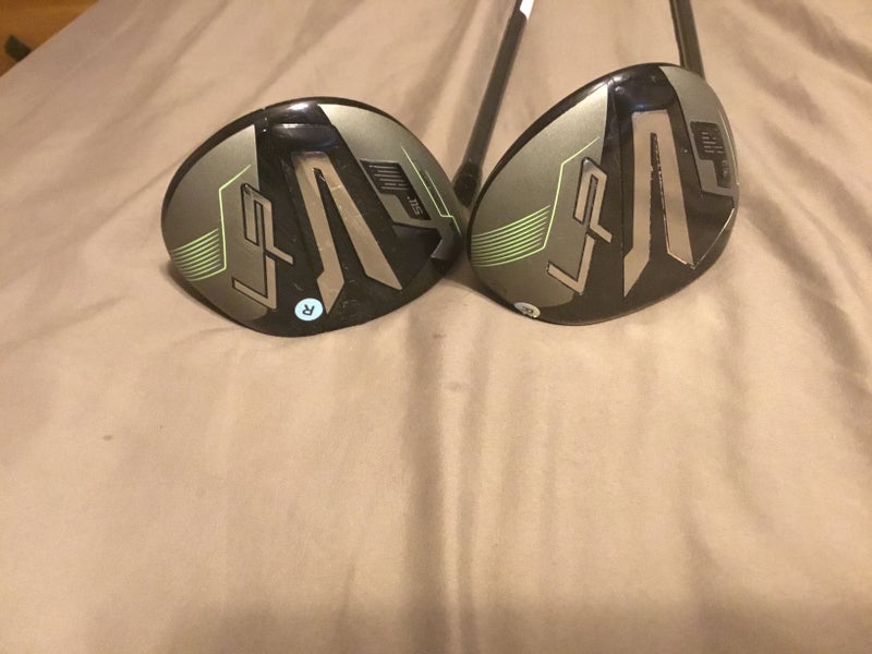 Men's Wilson Launch Pad Left Hand Fairway Wood Regular Flex 3 & 5 Woods (Used)