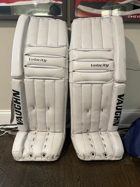 36" Vaughn Goalie Leg Pads (Used)