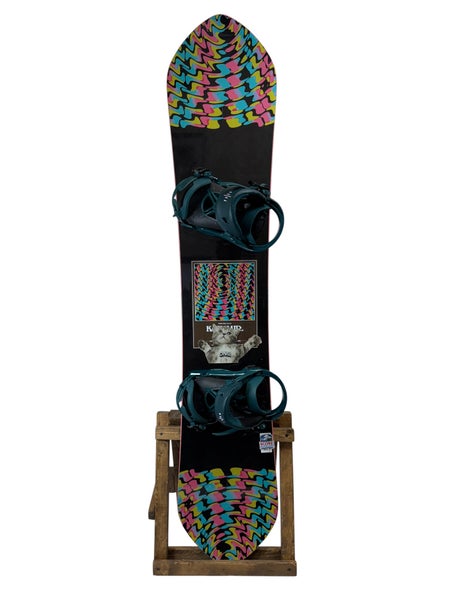 150cm Rome SDS Kashmire Snowboard W/ Salomon Nova Bindings