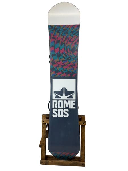 150cm Rome SDS Kashmire Snowboard W/ Salomon Nova Bindings