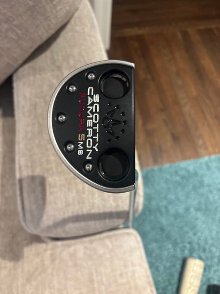 Silver Men's Scotty Cameron Mallet Futura 5MB Right Handed Putter (Used)