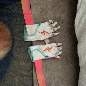 Bruce Bolt Adult Large Batting Gloves (Used)