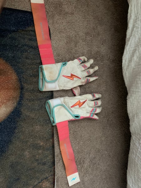 Bruce Bolt Adult Large Batting Gloves (Used)