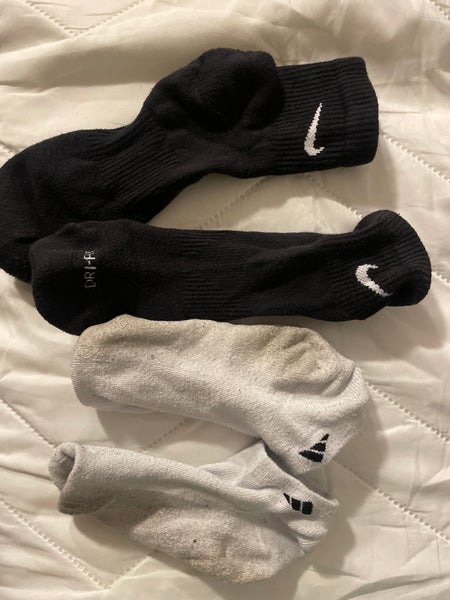 Adidas White Dri Fit Ankle Socks