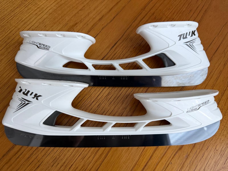 New Bauer Lightspeed Edge Skate Holders w/ New FLY-Ti Steel