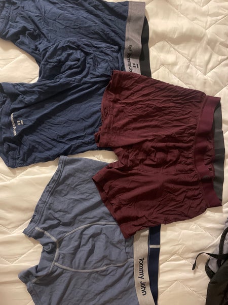 3 Pairs of Compression Shorts Lululemon and Tommy John’s Size L Used
