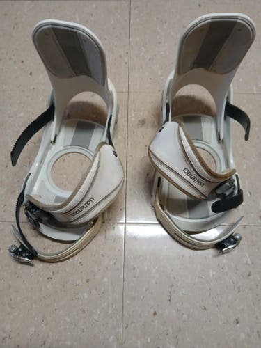 Men's Large Burton custom Snowboard Bindings (Used)