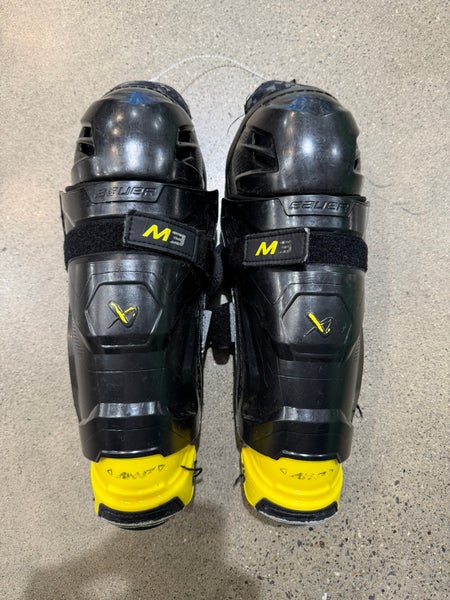 Junior Bauer Supreme M3 Shin Pads 11" (Used)