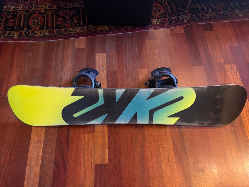 Unisex K2 Vandal Snowboard With Bindings Soft Flex 142 cm (Used)