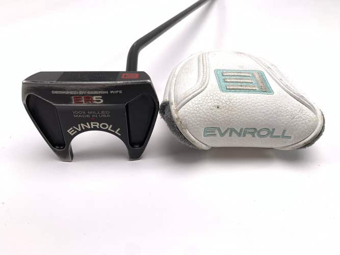 Evnroll ER5 Hatchback Black Putter 35" Mens RH W/Head Cover
