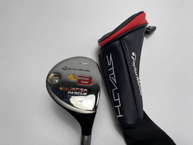 TaylorMade Burner Rescue 2008 4 Hybrid 22* REAX SuperFast Senior RH HC NEW