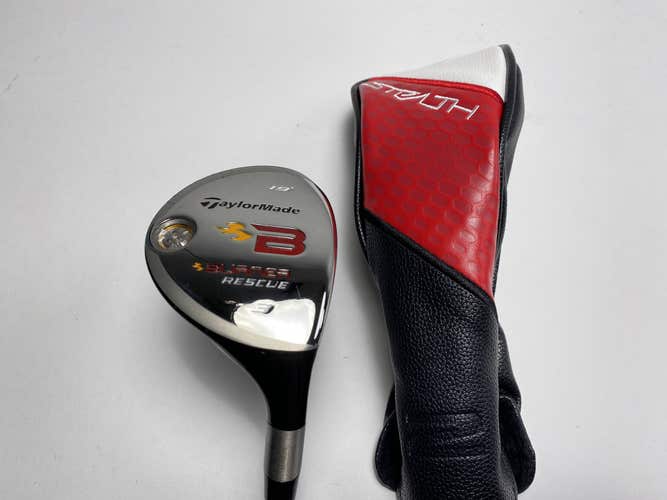 TaylorMade Burner Rescue 2008 3 Hybrid 19* REAX SuperFast Senior RH HC NEW