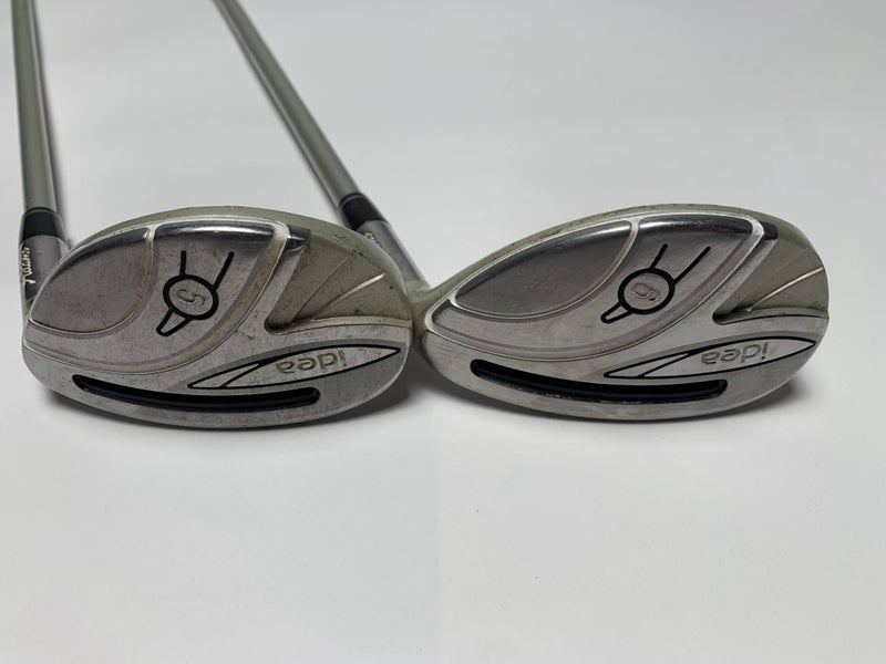 Adams Idea 2014 5 & 6 Hybrid Set 25* 28* Grafalloy Idea Ultralite 50g Ladies RH