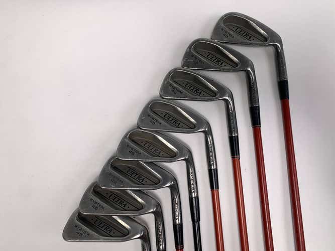 Wilson Ultra 45 Iron Set 3-PW FireStick 2.8 Stiff Graphite Mens RH