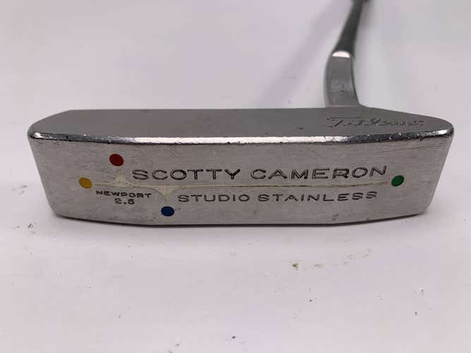 Scotty Cameron Studio Stainless Newport 2.5 Putter 35" Mens RH