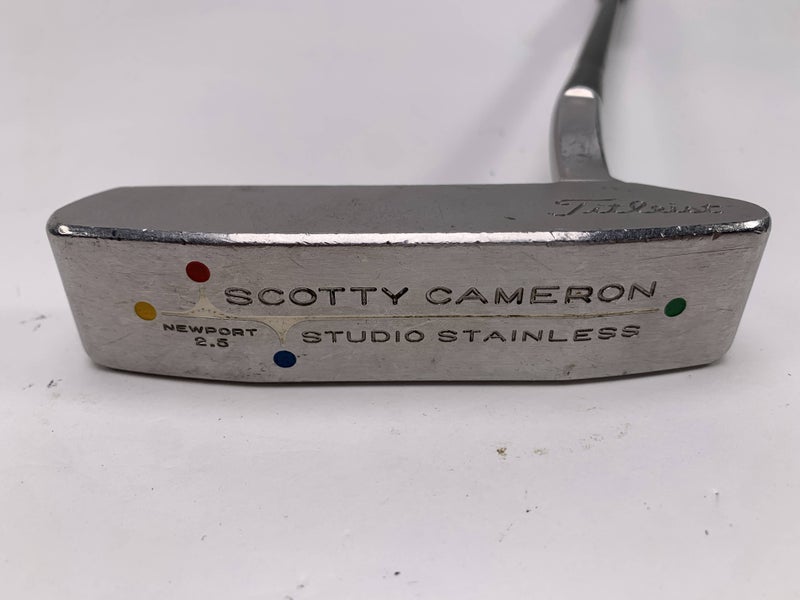 Scotty Cameron Studio Stainless Newport 2.5 Putter 35" Mens RH