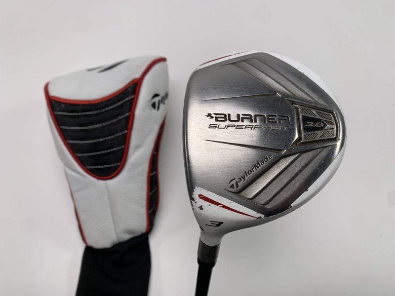 TaylorMade Burner Superfast 3.0 3 Fairway Wood REAX SuperFast Regular Mens LH