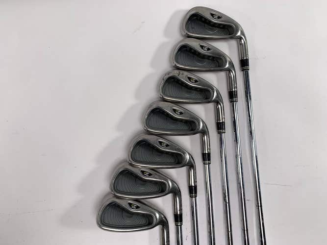 TaylorMade R7 XD Iron Set 3-9 T-Step Ultralite Stiff Steel Mens RH