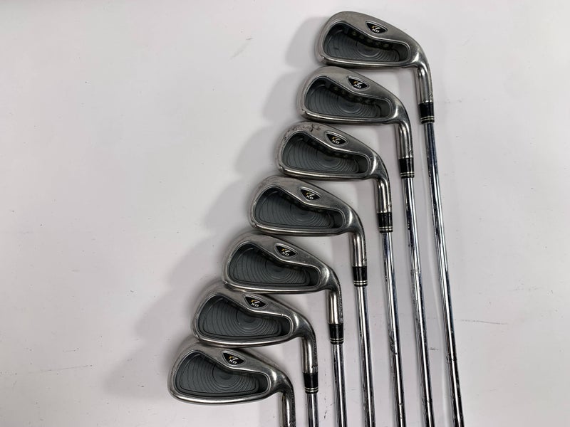 TaylorMade R7 XD Iron Set 3-9 T-Step Ultralite Stiff Steel Mens RH