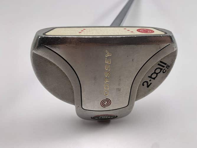 Odyssey White Hot XG 2-Ball CenterShaft Putter 34.5" Mens RH