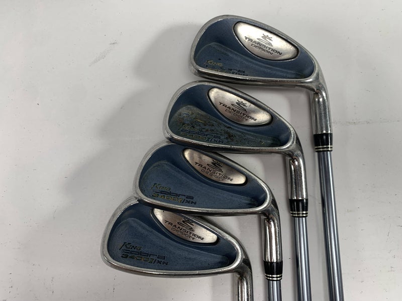 Cobra 3400 I/XH Iron Set 6-9 Graphite Design YS-5.1 50g Ladies RH