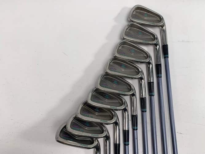 Cobra Lady Cobra Iron Set 4-PW+GW+SW Ladies Graphite Womens RH Undersize Grips