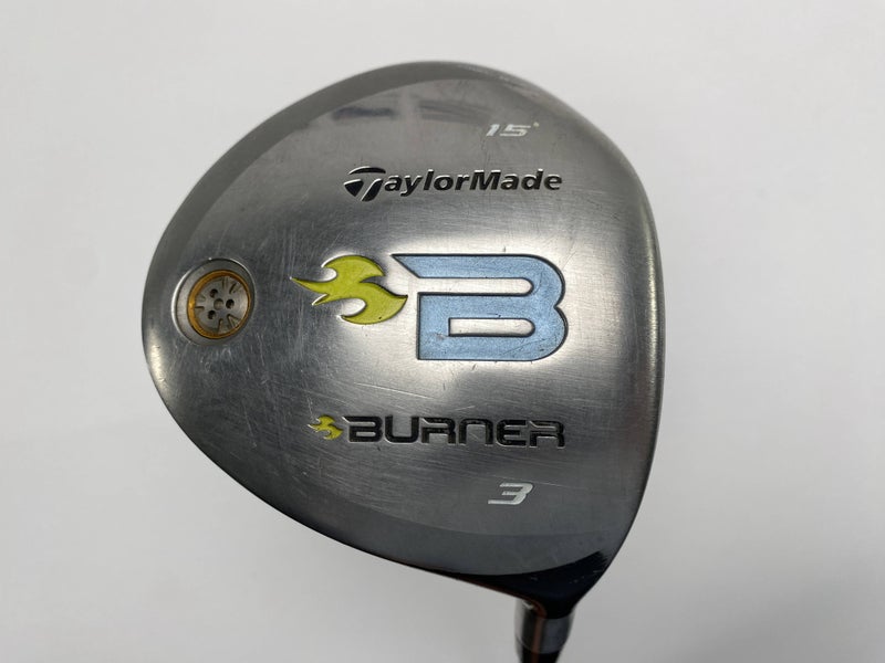 TaylorMade Burner 2008 3 Fairway Wood 15* REAX 49g Ladies Graphite Womens RH