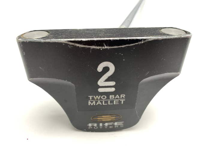 Guerin Rife Two Bar Mallet Putter 35" Mens RH