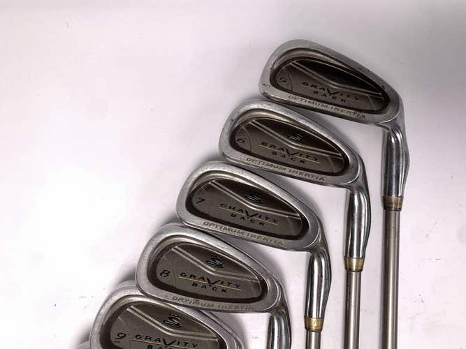 Cobra Gravity Back Iron Set 5-PW+SW Ladies Graphite Womens RH