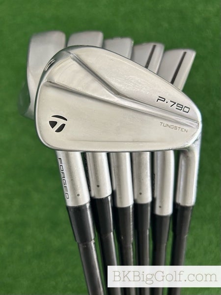 Taylormade P790 21 Forged Iron Set 5-P / MMT 75 Stiff Graphite +1/2