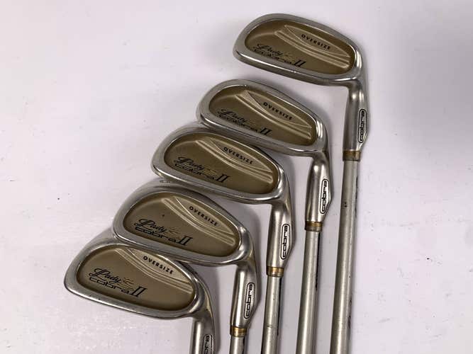 Cobra Lady II Oversize Iron Set 5-9 IQ System Ladies Graphite Womens RH