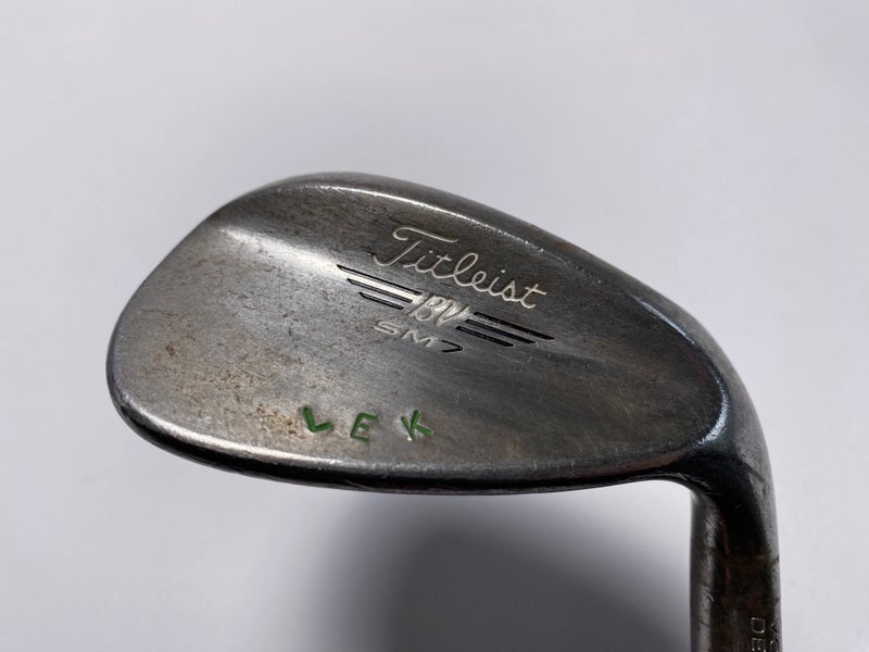 Titleist Vokey SM7 Raw Sand Wedge SW 56* 8 M-Grind SteelFiber i95 Wedge Mens RH