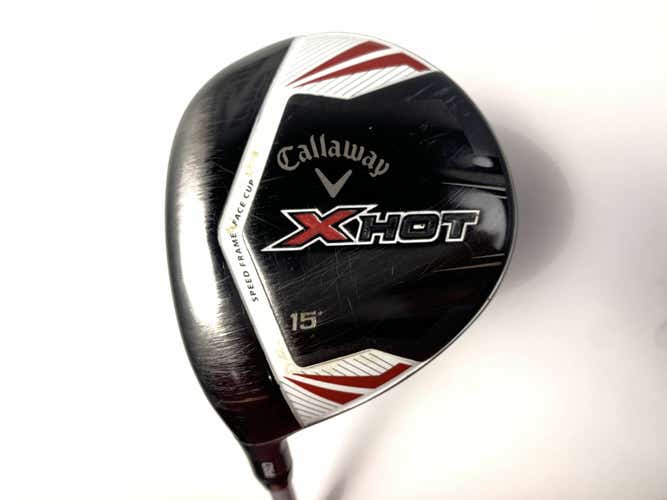 Callaway X Hot Pro 2013 3 Fairway Wood 15* Project X PXv 6.0 Stiff LH