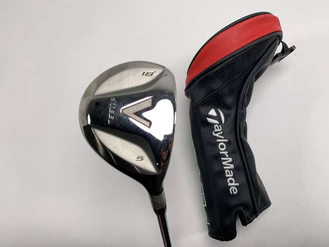 TaylorMade V Steel 5 Fairway Wood 18* True Temper Dynamic Gold Lite Stiff RH HC