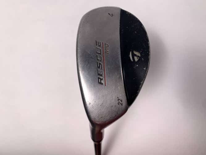 TaylorMade Rescue Mid 4 Hybrid 22* 65g Regular Graphite Mens LH