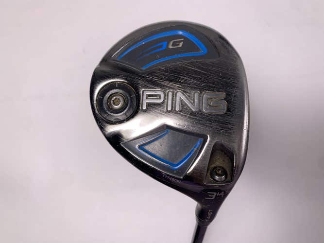 Ping G 2016 3 Fairway Wood 14* TFC 80 F Lite Senior RH Midsize Grip