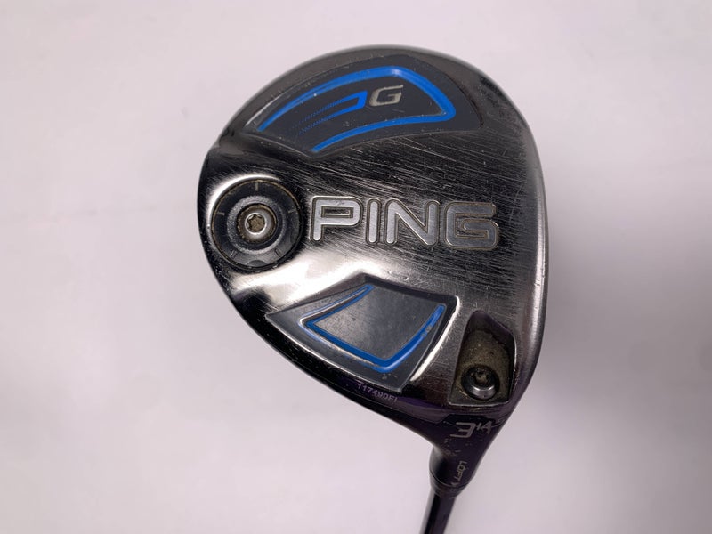 Ping G 2016 3 Fairway Wood 14* TFC 80 F Lite Senior RH Midsize Grip