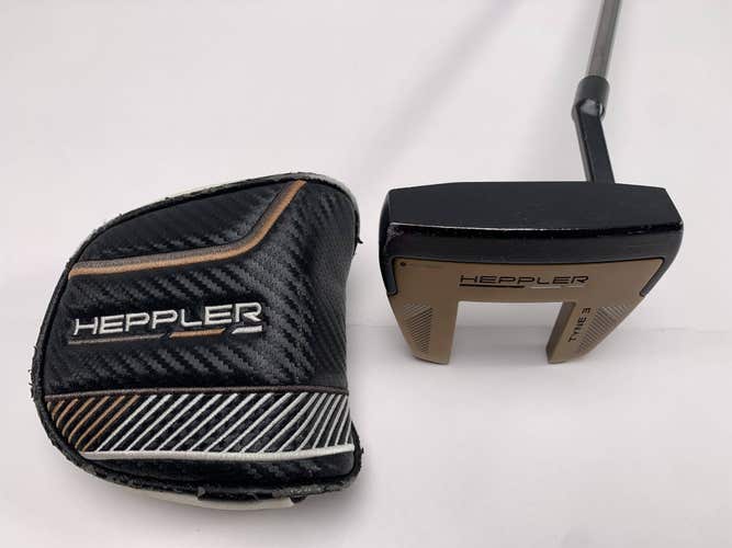 Ping Heppler Tyne 3 Putter 35" SuperStroke Tour 2.0 Black Dot Mens RH HC